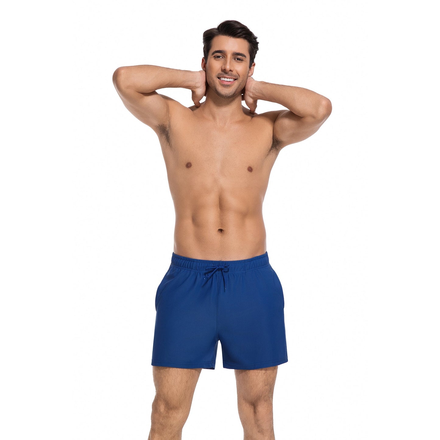 Men’s Tan Through Beach Shorts - Fast-Drying & UV-Permeable Lightweight Swimwear - SunKissed