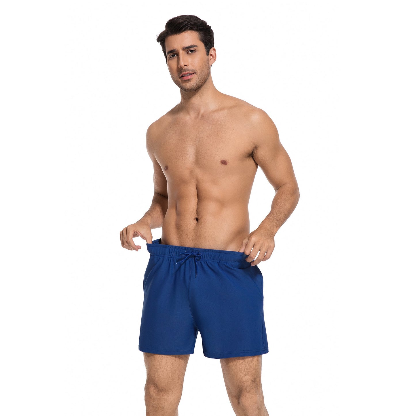 Men’s Tan Through Beach Shorts - Fast-Drying & UV-Permeable Lightweight Swimwear - SunKissed