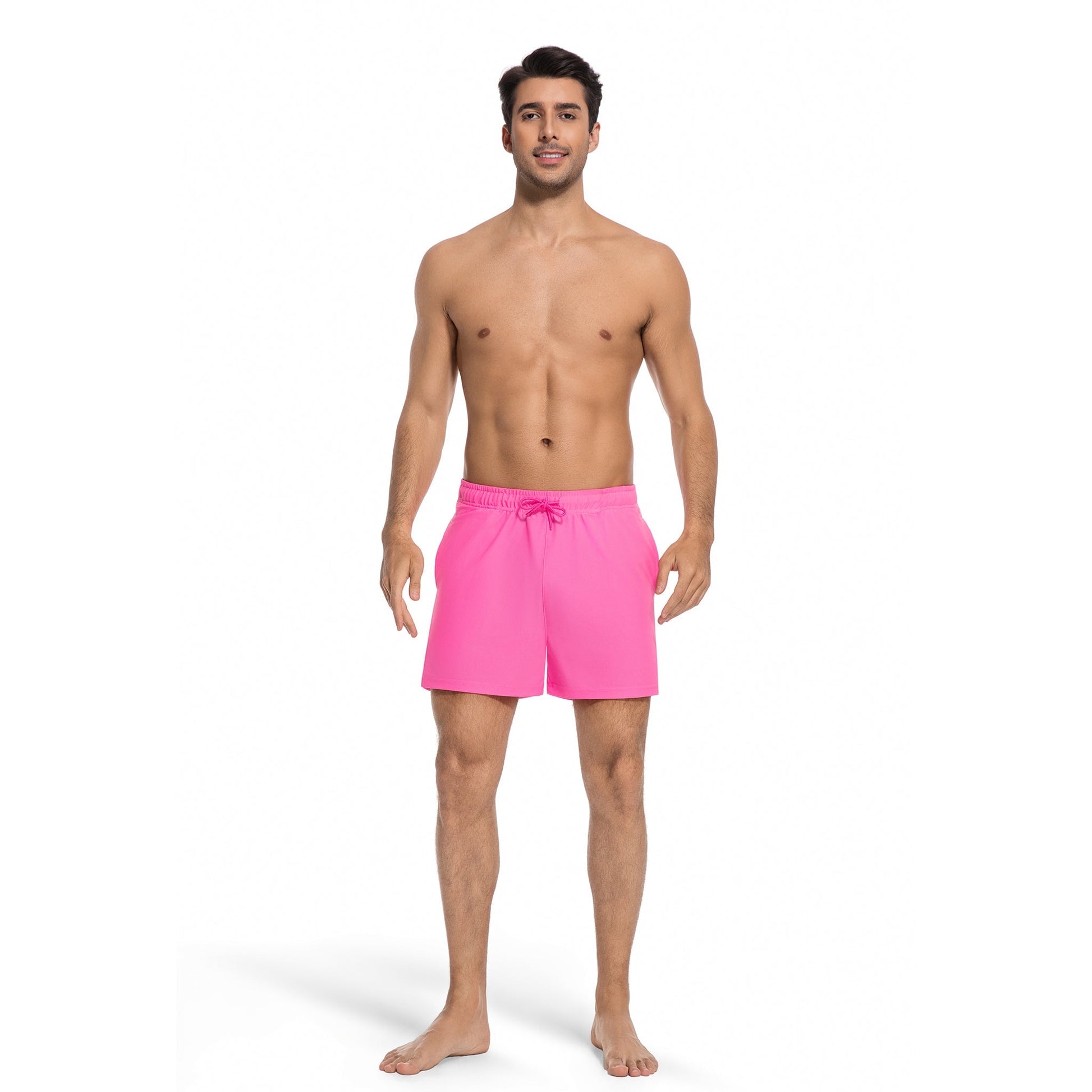 Men’s Tan Through Beach Shorts - Fast-Drying & UV-Permeable Lightweight Swimwear - SunKissed