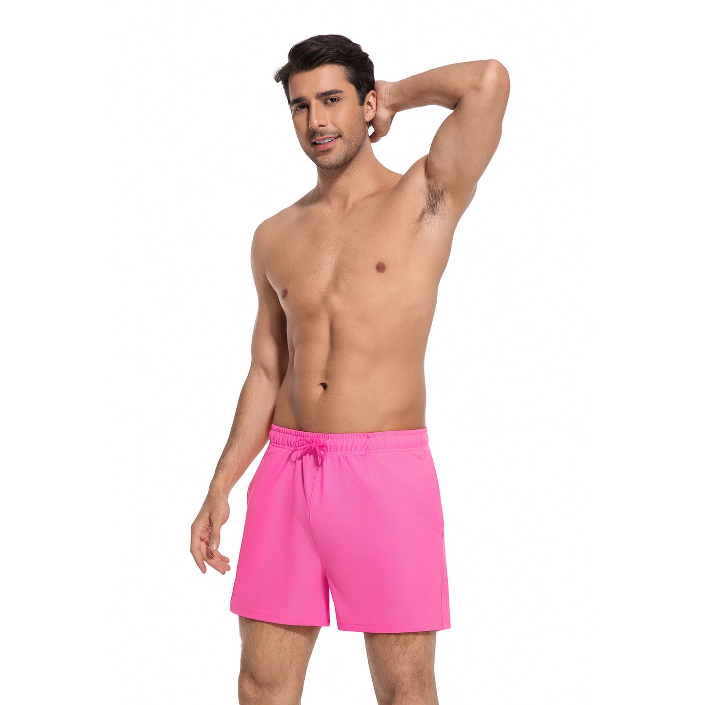 Men’s Tan Through Beach Shorts - Fast-Drying & UV-Permeable Lightweight Swimwear - SunKissed