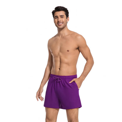 Men’s Tan Through Beach Shorts - Fast-Drying & UV-Permeable Lightweight Swimwear - SunKissed