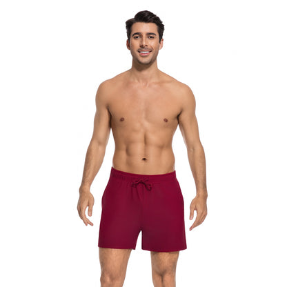 Men’s Tan Through Beach Shorts - Fast-Drying & UV-Permeable Lightweight Swimwear - SunKissed