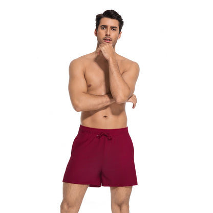 Men’s Tan Through Beach Shorts - Fast-Drying & UV-Permeable Lightweight Swimwear - SunKissed