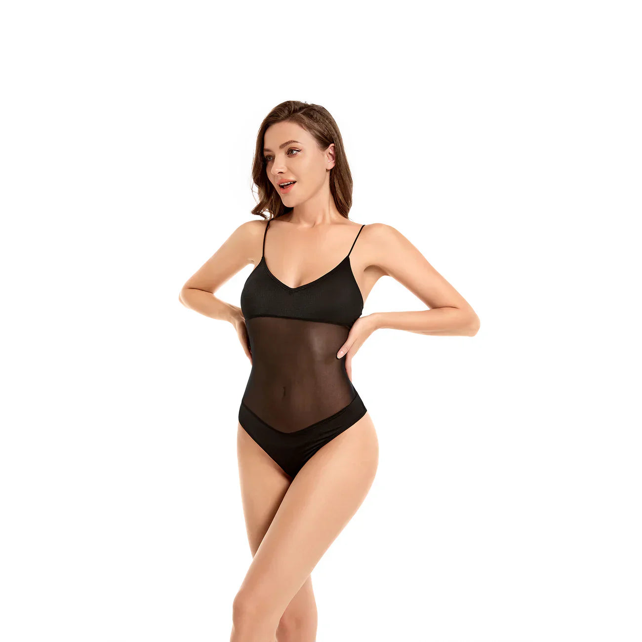 Beach Sunbathing Tan through One Piece Breathable Swimsuit - SunKissed